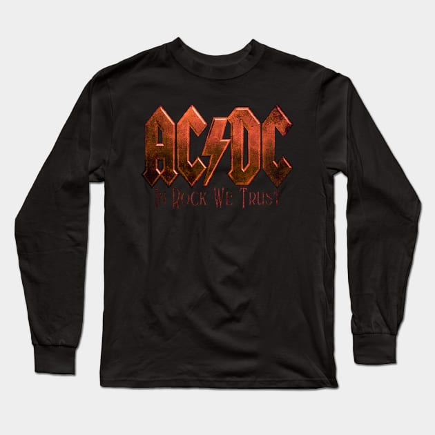 acdc Long Sleeve T-Shirt by world radio 50 podcast